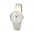 Alexandre Christie AC 8568 Silver White Man Sapphire